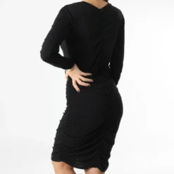 ONLY Robe Femme Sandy Noir -Promos Sublisane Magasin only 342190 15275064 BLACK 20221115T144334 04