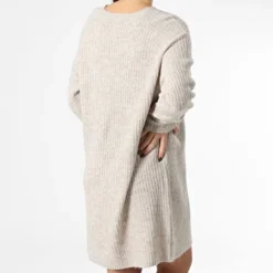 ONLY Robe Pull Femme Carol Beige Chiné 9 ONLY Robe Pull Femme Carol Beige Chiné -Promos Sublisane Magasin only 343873 15196724 PUMICE STONE MELANGE 20221117T095112 04