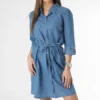 ONLY Robe Jean Femme Bea Bleu Denim -Promos Sublisane Magasin only 358432 15267721 MEDIUM BLUE DENIM 20230303T142754 01