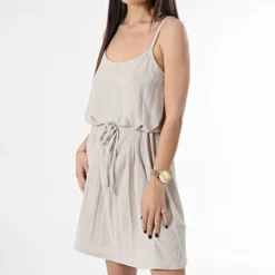 ONLY Robe Femme Lotus Beige 8 ONLY Robe Femme Lotus Beige -Promos Sublisane Magasin only 364125 15292054 PEYOTE 20230329T155444 03