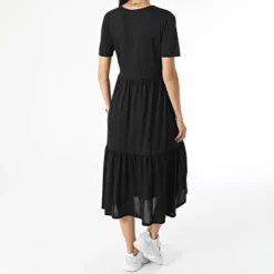 ONLY Robe Femme Dalila Frosty Noir -Promos Sublisane Magasin only 364808 15195291 BLACK 20230414T150058 04