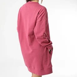 Pepe Jeans Robe Sweat Crewneck Femme Lexie PL953201 Rose -Promos Sublisane Magasin pepe jeans 347094 PL953201 371 20221114T152745 04