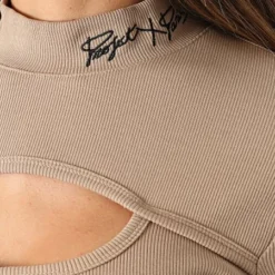 Robe Femme F217067 Camel -Promos Sublisane Magasin project x paris 280561 F217067 BG 20210913T161331 02