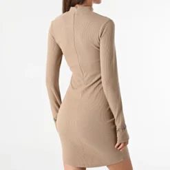 Robe Femme F217067 Camel -Promos Sublisane Magasin project x paris 280561 F217067 BG 20210913T161343 04