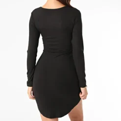 Robe Femme F217066 Noir -Promos Sublisane Magasin project x paris 290040 F217066 BK 20211115T151140 04