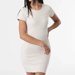 Robe Femme F227078 Beige