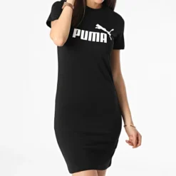 Puma Robe Tee Shirt Femme 848349 Noir