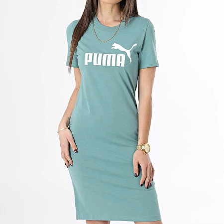 Puma Robe Femme Essential Slim 848349 Vert 3 Puma Robe Femme Essential Slim 848349 Vert