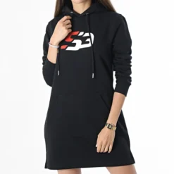 Robe Sweat Capuche Femme Logo Noir 8 Robe Sweat Capuche Femme Logo Noir -Promos Sublisane Magasin s3 freestyle 270913 S3 ROBCF LOGO NOI 20210621T095340 03