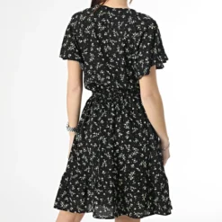 Robe Femme Carmecita Noir Floral -Promos Sublisane Magasin tiffosi 357215 10049067 000 20230208T152302 04