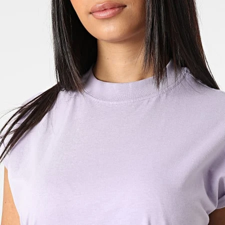 URBAN CLASSICS Robe Tee Shirt Femme TB1910 Lilas 4 URBAN CLASSICS Robe Tee Shirt Femme TB1910 Lilas – Image 2