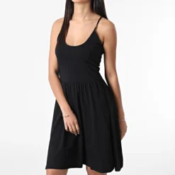 URBAN CLASSICS Robe Patineuse Femme TB2610 Noir