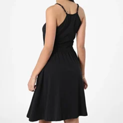 URBAN CLASSICS Robe Patineuse Femme TB2610 Noir -Promos Sublisane Magasin urban classics 312474 TB2610 BLACK 20220420T142552 04