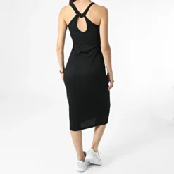 URBAN CLASSICS Robe Femme TB4782 Noir -Promos Sublisane Magasin urban classics 312516 TB4782 BLACK 20220421T153405 04