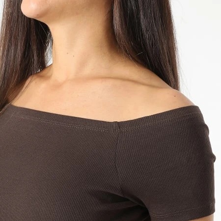 URBAN CLASSICS Robe Femme TB1501 Marron 4 URBAN CLASSICS Robe Femme TB1501 Marron – Image 2