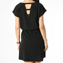 Vero Moda Robe Femme Sasha Bali Noir -Promos Sublisane Magasin vero moda 260407 10229167 BLACK 20210402T142243 04