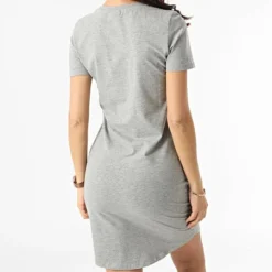 Vero Moda Robe Tee Shirt Femme Simma Gris Chiné 9 Vero Moda Robe Tee Shirt Femme Simma Gris Chiné -Promos Sublisane Magasin vero moda 301453 27011694 LIGHT GREY MEL 20220204T155926 04