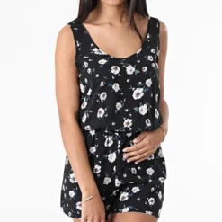 Vero Moda Robe Femme Playsuit Noir Floral