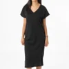 Vero Moda Robe Longue Femme Anna 10265415 Noir 2 Vero Moda Robe Longue Femme Anna 10265415 Noir -Promos Sublisane Magasin vero moda 320111 10265415 BLACK 20220530T161234 01