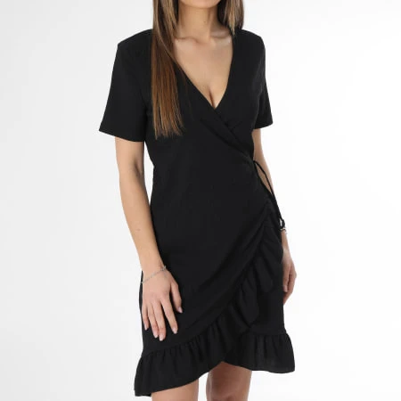 Vero Moda Robe Femme Haya Noir 5 Vero Moda Robe Femme Haya Noir – Image 3