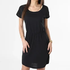 Vero Moda Robe Femme Luna Noir -Promos Sublisane Magasin vero moda 365991 10286079 BLACK 20230329T152354 03