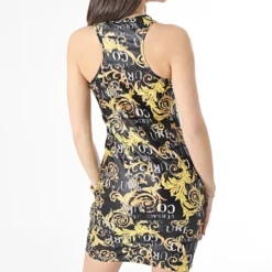 Versace Jeans Couture Robe Femme Renaissance 74HAO944-JS178 Noir Jaune 9 Versace Jeans Couture Robe Femme Renaissance 74HAO944-JS178 Noir Jaune -Promos Sublisane Magasin versace jeans couture 366561 74HAO944 JS178 G89 20230329T155303 04